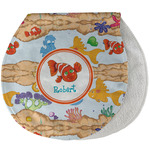 Under the Sea Burp Pad - Velour w/ Name or Text