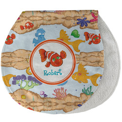 Under the Sea Burp Pad - Velour w/ Name or Text