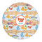 Under the Sea Round Indoor Rug - Front/Main