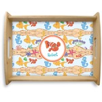 Under the Sea Natural Wooden Tray - Large (Personalized)