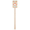 Under the Sea Wooden 6.25" Stir Stick - Rectangular - Single Stick