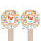 Under the Sea Wooden 6" Food Pick - Round - Double Sided - Front & Back