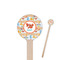 Under the Sea Wooden 7.5" Stir Stick - Round - Closeup