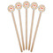 Under the Sea Wooden 7.5" Stir Stick - Round - Fan View