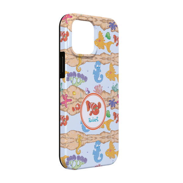 Custom Under the Sea iPhone Case - Rubber Lined - iPhone 13 Pro (Personalized)