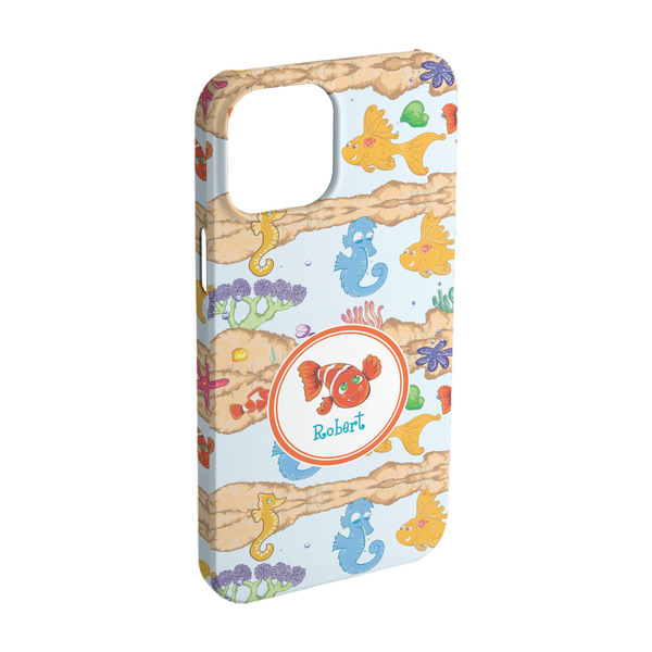 Custom Under the Sea iPhone Case - Plastic - iPhone 15 (Personalized)