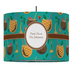 Coconut Drinks Drum Pendant Lamp (Personalized)