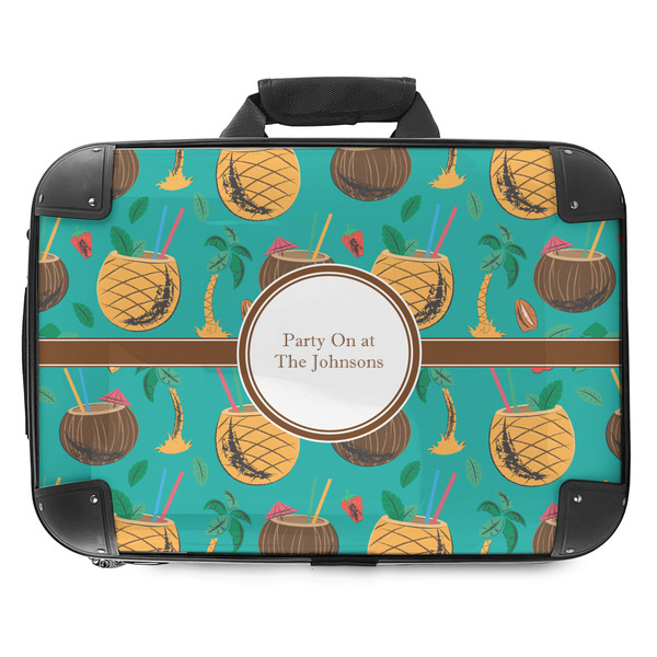 Custom Coconut Drinks Hard Shell Briefcase - 18" (Personalized)