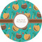 Coconut Drinks 2" Multipurpose Round Labels - Single Sticker