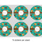 Coconut Drinks 3" Multipurpose Round Labels - Sheet