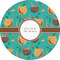 Coconut Drinks 5" Multipurpose Round Label - Single Sticker