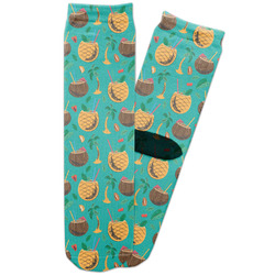 Coconut Drinks Adult Crew Socks