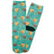 Coconut Drinks Adult Crew Socks - Single Pair - Front and Back