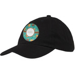 Coconut Drinks Baseball Cap - Black (Personalized)