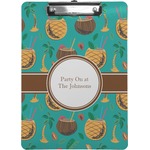 Coconut Drinks Clipboard (Personalized)