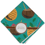 Coconut Drinks Cloth Dinner Napkin - Single w/ Name or Text