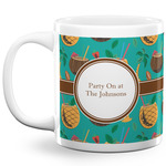 Coconut Drinks 20 Oz Coffee Mug - White (Personalized)