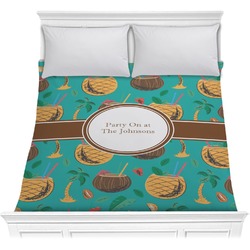 Coconut Drinks Comforter - Full / Queen (Personalized)