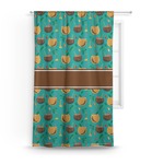 Coconut Drinks Curtain - 50"x84" Panel