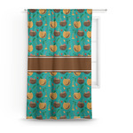 Coconut Drinks Curtain Panel - Custom Size