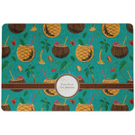 Coconut Drinks Dog Food Mat w/ Name or Text