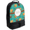 Coconut Drinks Large Backpack - Black - Angled View