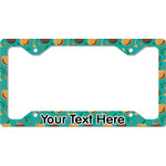 Coconut Drinks License Plate Frame - Style C (Personalized)