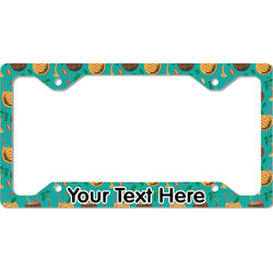 Coconut Drinks License Plate Frame - Style C (Personalized)