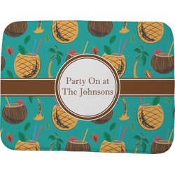 Coconut Drinks Memory Foam Bath Mat - 48"x36" (Personalized)