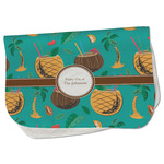 Coconut Drinks Burp Cloth - Fleece w/ Name or Text