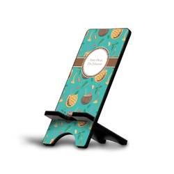 Coconut Drinks Cell Phone Stand (Small) (Personalized)