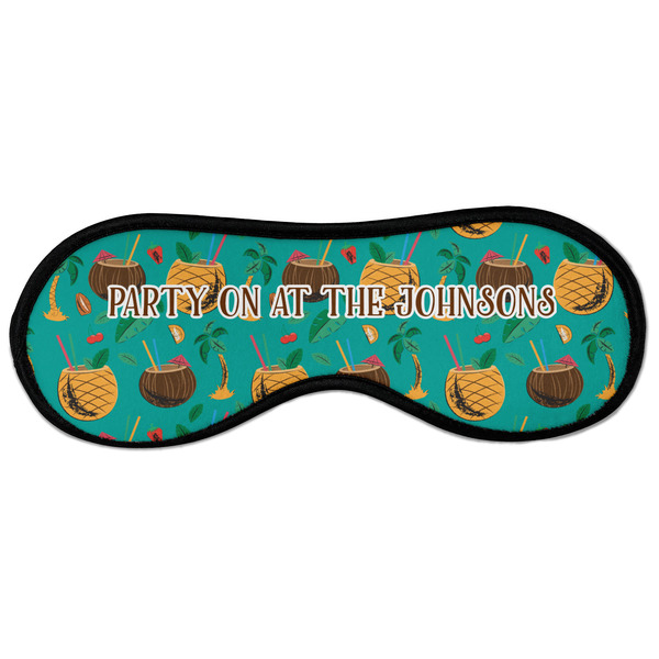 Custom Coconut Drinks Sleeping Eye Masks - Large (Personalized)