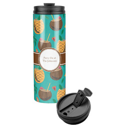 Coconut Drinks Stainless Steel Skinny Tumbler (Personalized)