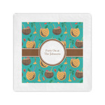 Coconut Drinks Cocktail Napkins (Personalized)