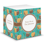 Coconut Drinks Sticky Note Cube (Personalized)