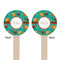 Coconut Drinks Wooden 6" Stir Stick - Round - Double Sided - Front & Back