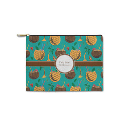 Coconut Drinks Zipper Pouch - Small - 8.5"x6" (Personalized)