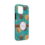 Coconut Drinks iPhone Case - Rubber Lined - iPhone 13 Mini (Personalized)