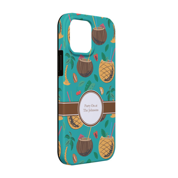 Custom Coconut Drinks iPhone Case - Rubber Lined - iPhone 13 Pro (Personalized)