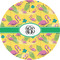 Pink Flamingo 2" Multipurpose Round Labels - Single Sticker