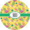 Pink Flamingo 5" Multipurpose Round Label - Single Sticker