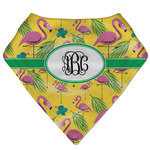 Pink Flamingo Bandana Bib (Personalized)