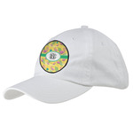 Pink Flamingo Baseball Cap - White (Personalized)