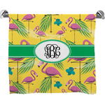 Pink Flamingo Bath Towel (Personalized)