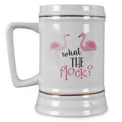 Pink Flamingo Beer Stein (Personalized)