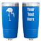 Pink Flamingo Blue Polar Camel Tumbler - 20oz - Double Sided - Approval