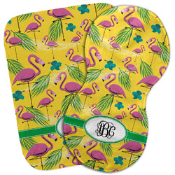 Pink Flamingo Burp Cloth (Personalized)