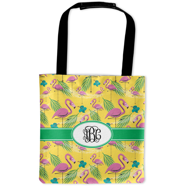 Custom Pink Flamingo Auto Back Seat Organizer Bag (Personalized)