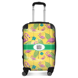 Pink Flamingo Suitcase - 20" Carry On (Personalized)