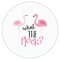 Pink Flamingo Drink Topper - XSmall - Single